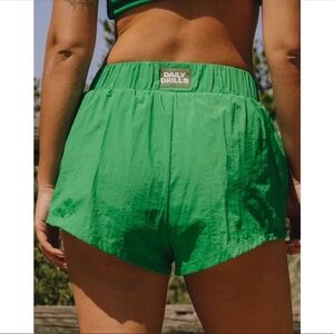 Daily Drills Super Bounce Shorts In Kelly Green Size Large